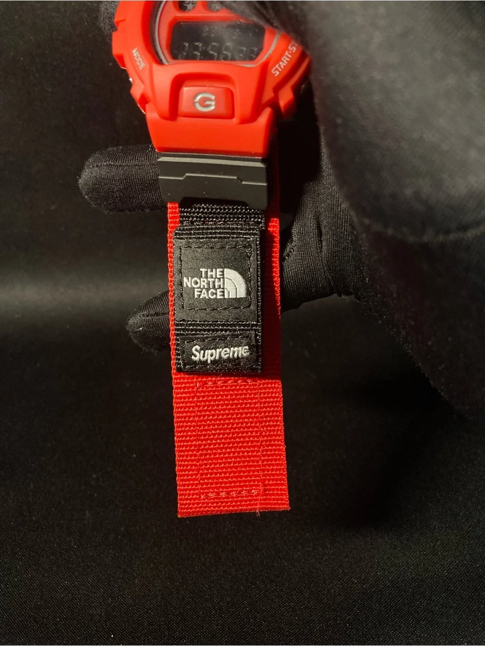 Custom Red and Black G Shock Dw6900 Model